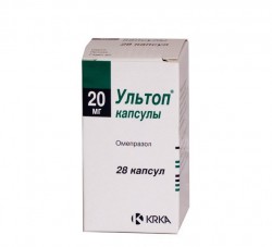 Ультоп капс. кишечнораств. 40 мг 28 шт.